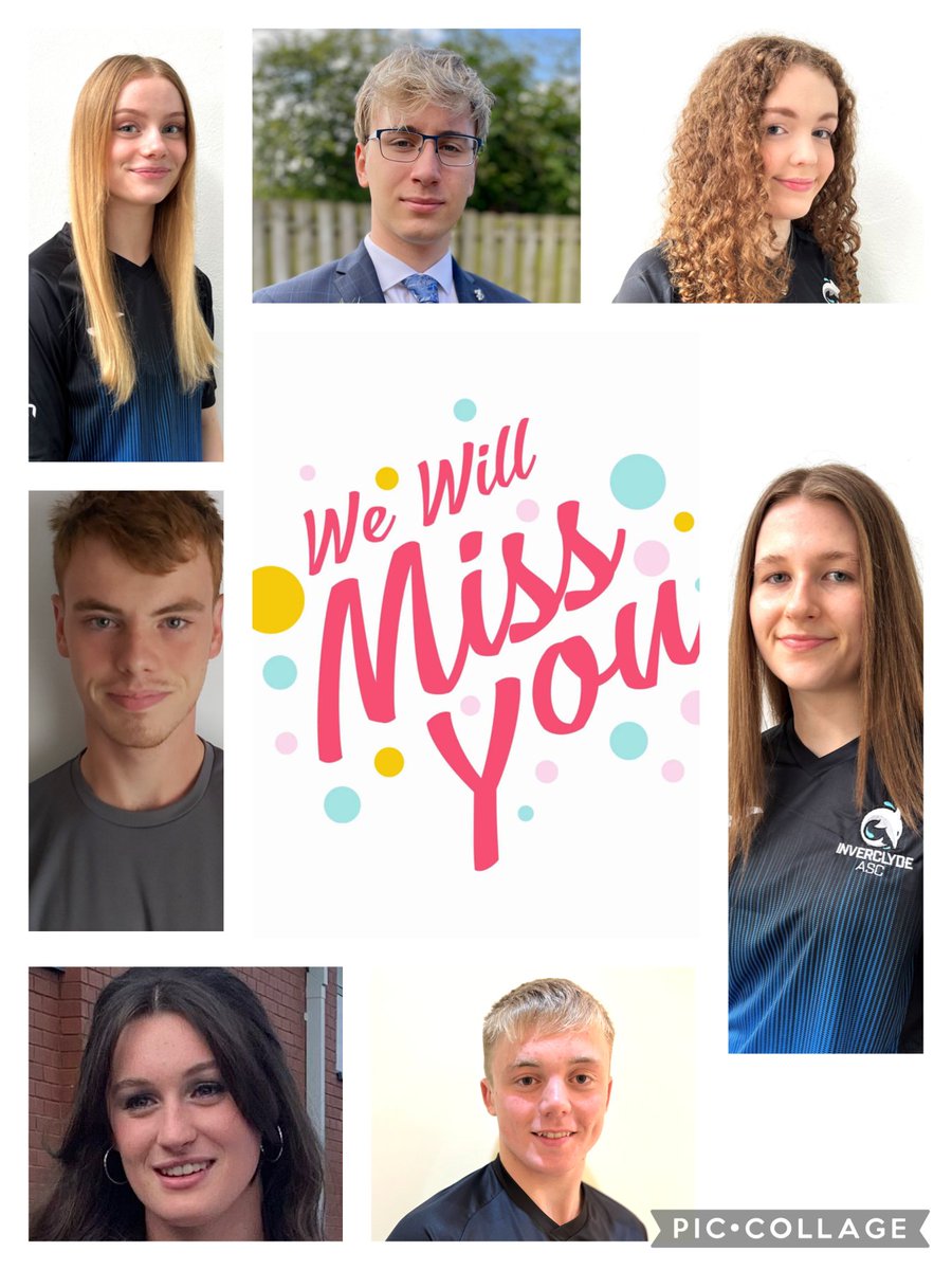 InverclydeASC's tweet photo. September is generally a sad month for us as a Club as it’s the time where we have to say goodbye to our older swimmers who are moving on.  

This year is particularly tough as we have 7 young people leaving, all heading to University. Have a read at... https://t.co/mAUzP19aOI https://t.co/FdqsNSpCjh