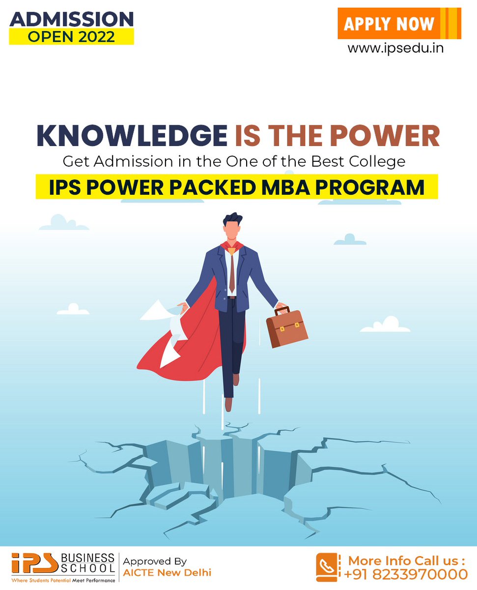 ipsjaipur's tweet photo. #KNOWLEDGE IS THE POWER
GET #ADMISSION IN THE ONE OF #BEST_COLLEGE
IPS POWER PACKED #MBA PROGRAM
TOP #RANKED #COLLEGE & BE AN #IPSian
#BBA | #BCA | #MBA
#Power_Packed_Program
#Join_the_IPS_COLLEGE & be an #IPSians
#Data_Analytics_Course #Free_Laptop
#Digital_Marketing_Course https://t.co/jCmxiAb9S4