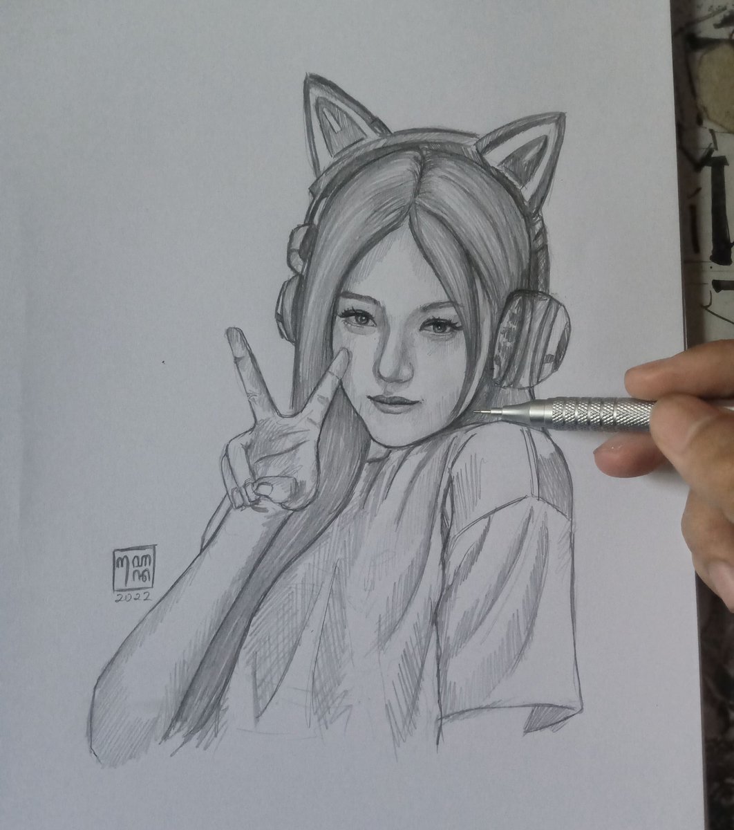 @_azeyy pencil on sketchbook .

Hope you like it... 
#azey #cosplayergirl #cosplay #drawing #sketch #sketchoftheday #sketchbook #pencilsketch https://t.co/1vROq1mvEP
