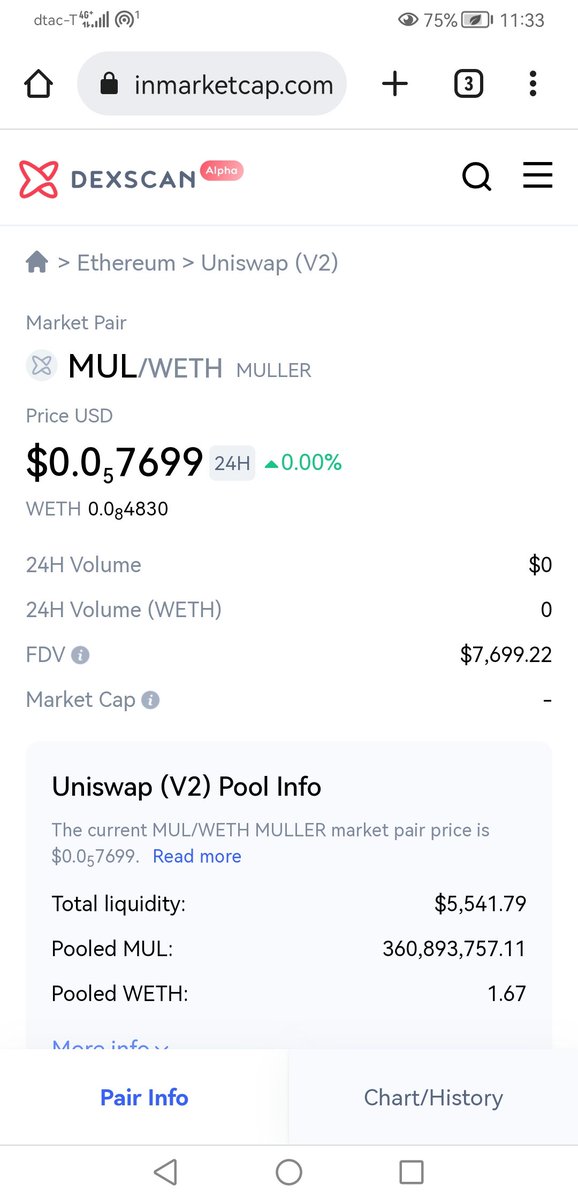 MullerToken's tweet photo. https://t.co/G4X5l5JJJZ
Pre sale
Matemask wallet
Uniswap
Token adress 0xC8f85d2217b47Ffd9170768FE4c6b6f094ABDd29 https://t.co/cOXQKZOGmf