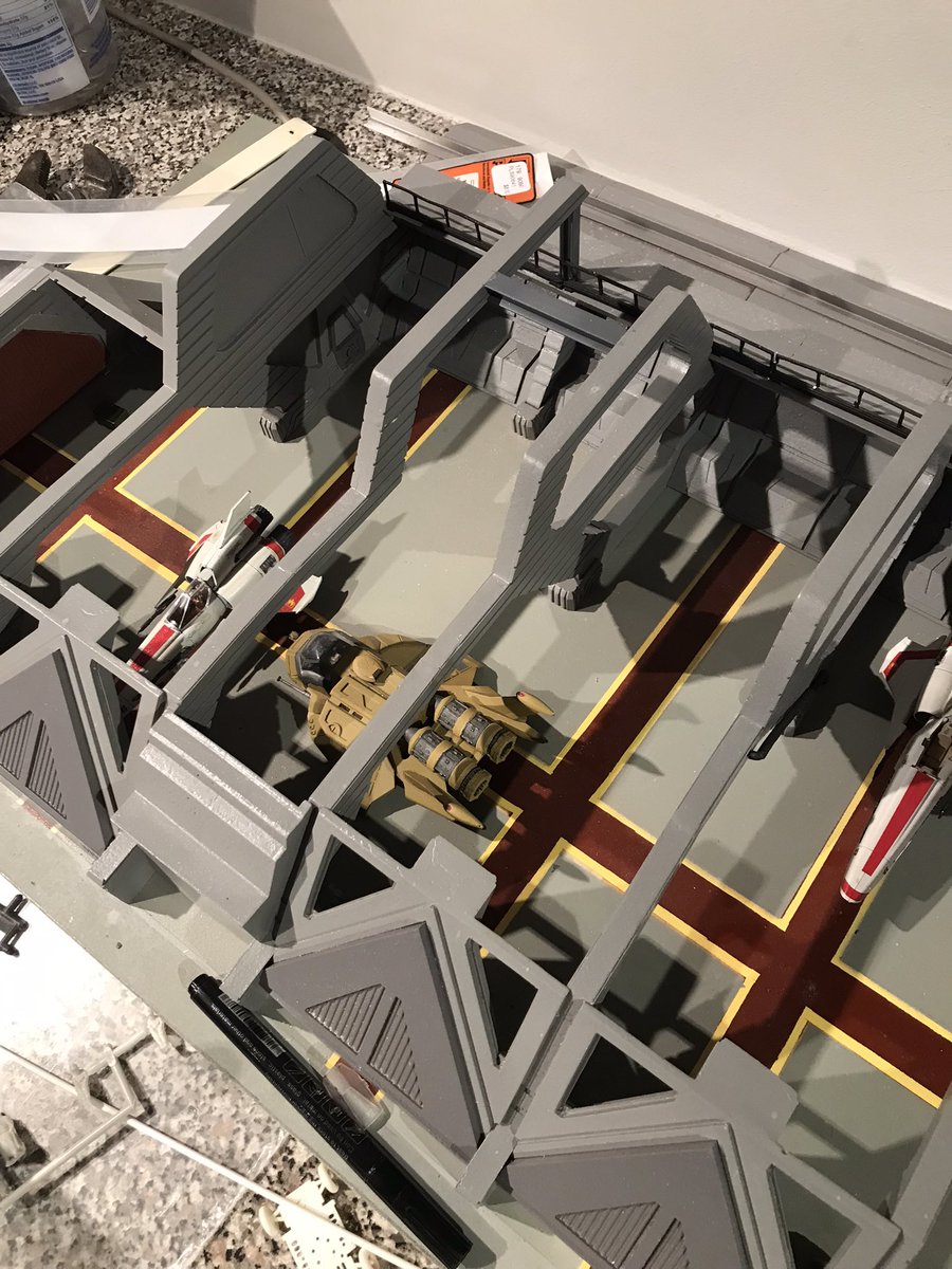 MediocreModeler's tweet image. Totally forgot I had a1:72 Raptor kit. Not sure if this is where it’s gonna live. But the model is coming along. Part #2 of the build will be ready soon. 

#gobuildsomething