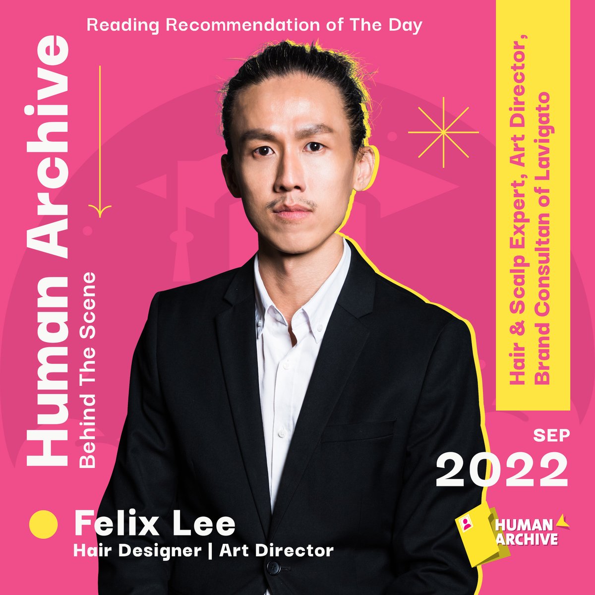 gradmalaysiaMY's tweet photo. We're welcoming Felix Lee, Art Director & Brand Consultant of Lavigato, to be our Human Book for the Human Archive segment in the upcoming #MCASF
Details on all Human Books and their time slots will be announced soon, so stay tuned!
#gradmalaysia #jobfair #careerfair #studyfair https://t.co/MikQ3t6s8C