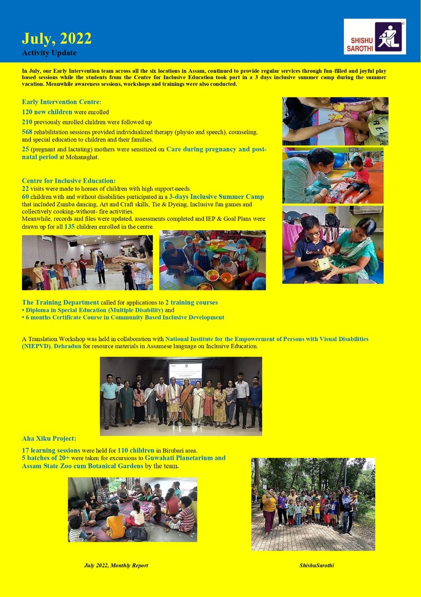 ShishuSarothi's tweet photo. Summarisation of the work, we did in the month of July.

You may like to support our services by contributing through this link: https://t.co/tIIL1if0ys 

#ActivityUpdate #WorkUpdate #NothingAboutUsWithoutUs #LeaveNoOneBehind https://t.co/QEPg2ejCOn