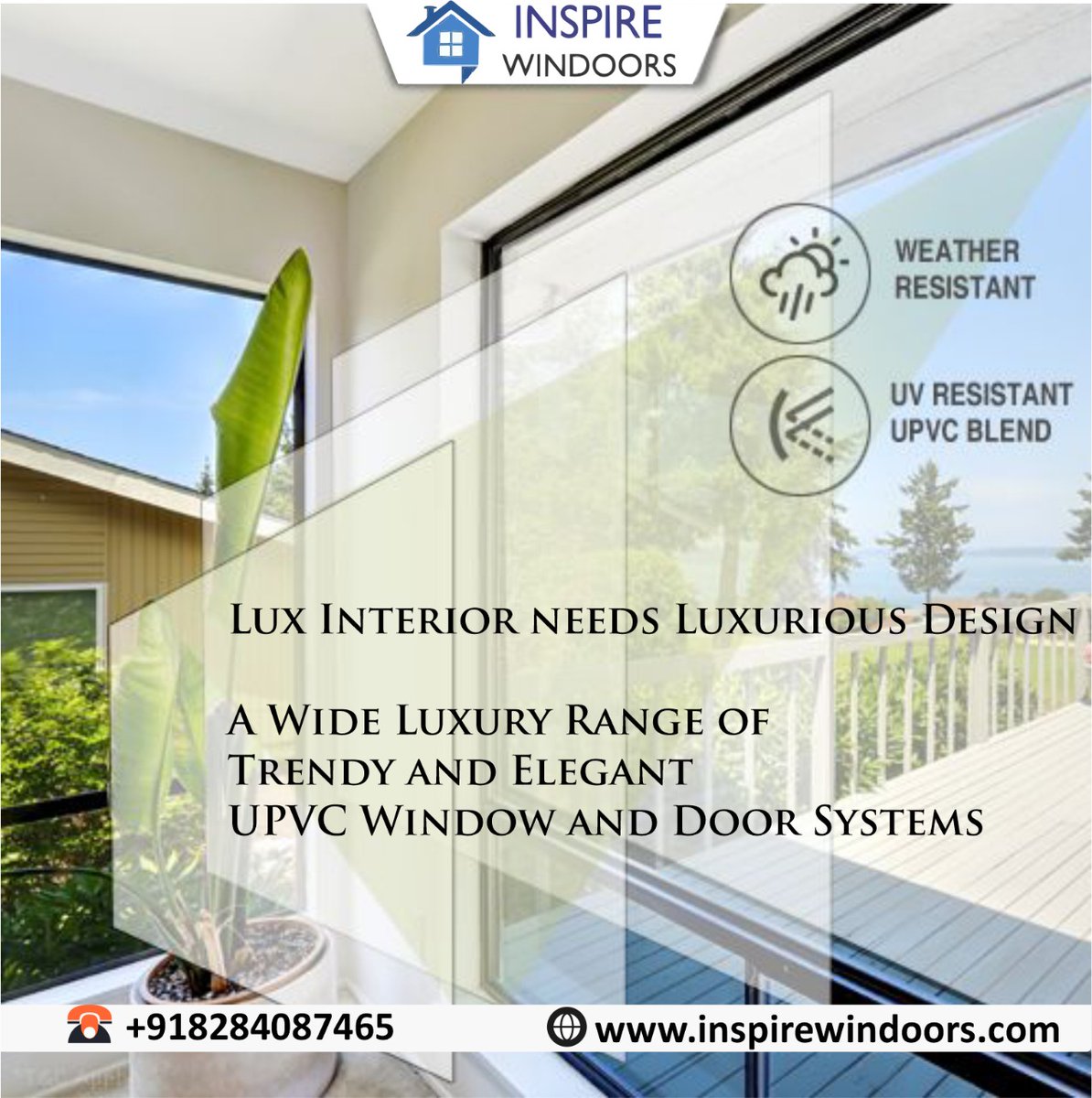 InspireWindoors's tweet photo. Windows and doors play an important part in defining the looks of your interiors. Choose the best look for your home.

For more info, pls visit https://t.co/DoxH5WW1DX

#inspirewindoors #upvcwindows #upvcdoors #casemnet #windowdesign #window #classy #Durable #windowsanddoors https://t.co/JpCbEUvOdj