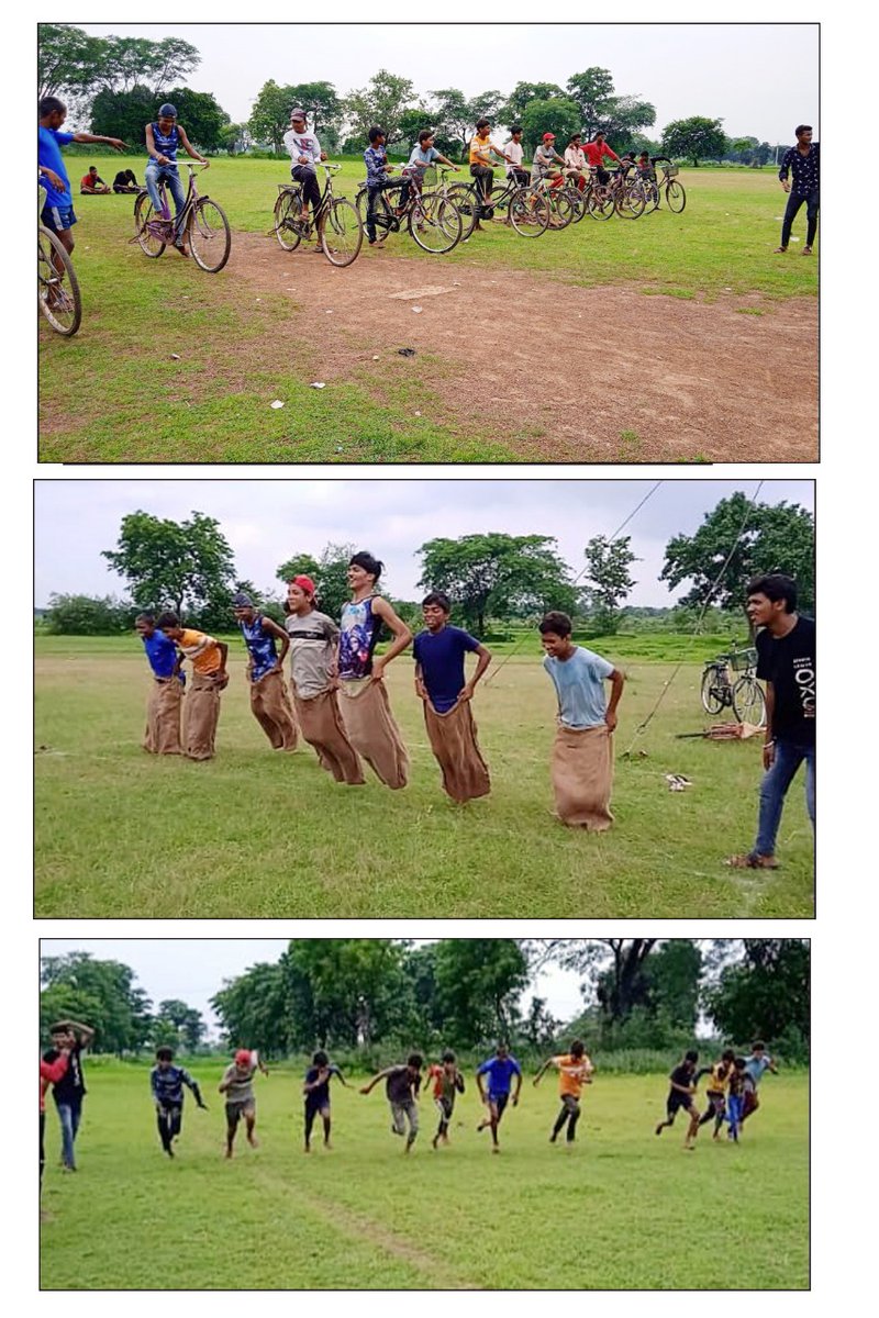 nykschampa1's tweet photo. Various sporting events were organised by @nykschampa1 on the occasion of National Sports Day 2022 in Navagarh Block.
@Nyksindia @YASMinistry @cbcbilaspur https://t.co/cZXrvi1h3z