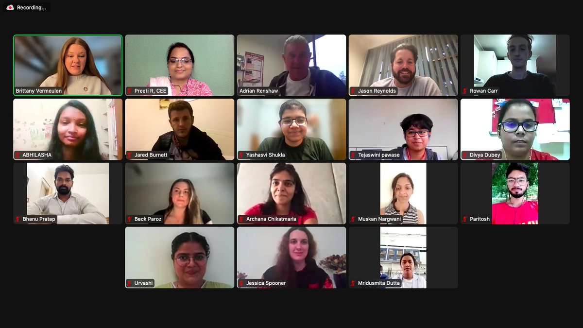 CEEahmedabad's tweet photo. The 8-week India-Australia Virtual Student Exchange Course concluded on 23rd August. The coursewas jointly organised by Western Sydney University, Australia, India Water Centre, University of Lucknow, and CEE as part of its collaboration as Regional Centres of Expertise on ESD. https://t.co/CiJs0UhNr4