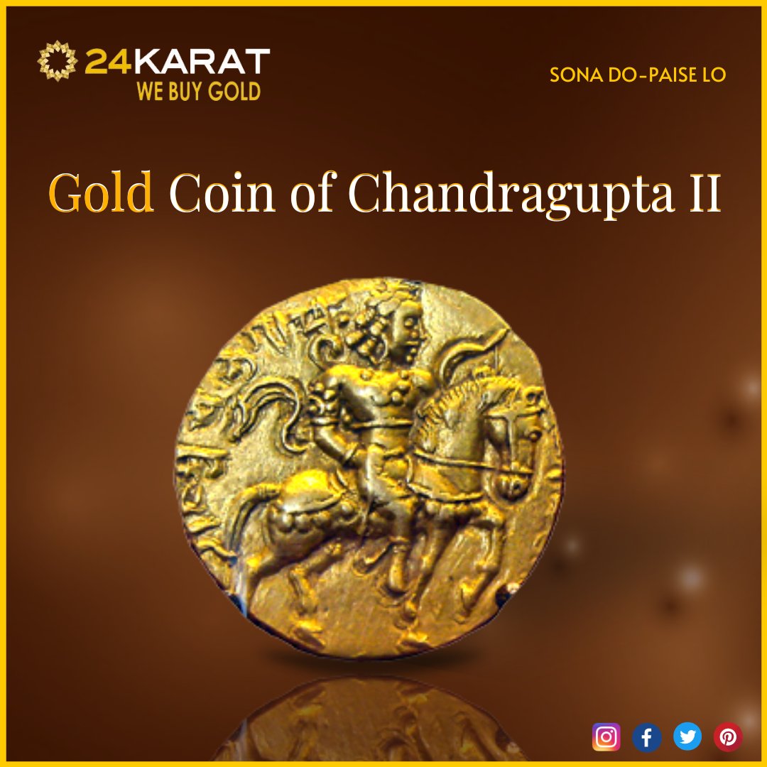 webuygoldsilver's tweet photo. Gold Coin of Chandragupta II
More Update- @webuygoldsilver
#goldcoin #chandergupta #coin #jewellery
#24karat #22karat https://t.co/hbQxCkYs31