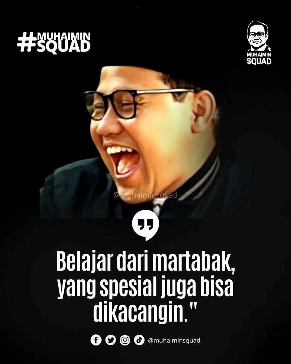 MSquad_Sorong's tweet photo. Yang spesial sj dikacangin apa lg yang biasa😂
@cakimiNOW 
#MuhaiminIskandar
#GusMuhaimin
#CakImin
#NextPresident2024
#Muhaiminsquad https://t.co/NSx6DWXSww