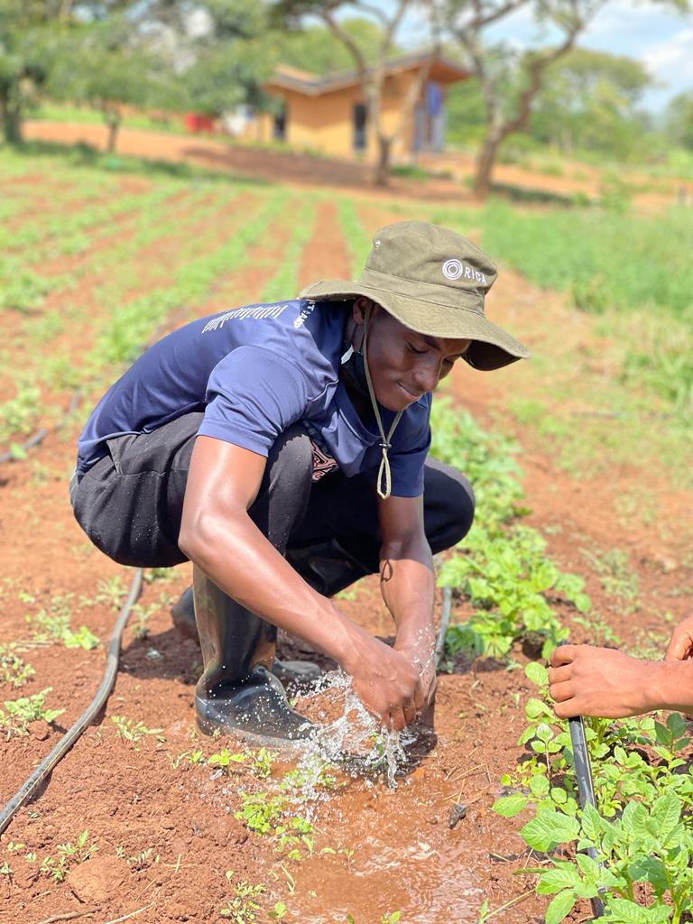 p_dusabimana's tweet image. A happy young farmer!
Being a farmer is the best way to live!