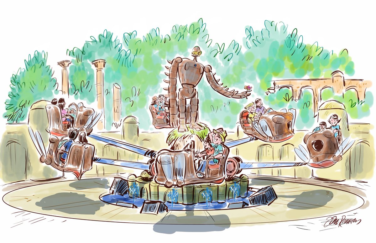 #GhibliPark could use this ride! :)  <a href="/JP_GHIBLI/">スタジオジブリ Studio Ghibli Fan Account</a>