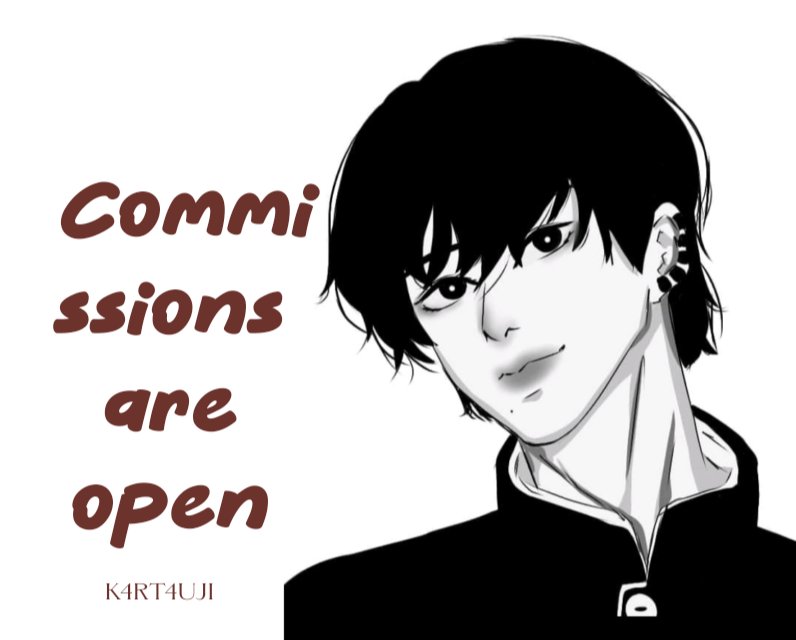 k4rt4uji's tweet image. COMMS ARE OPEN 0/10 SLOTS AVAILABLE ‼️

#commstwt #artcommissions #commissionopen #artph #ArtistOnTwitter