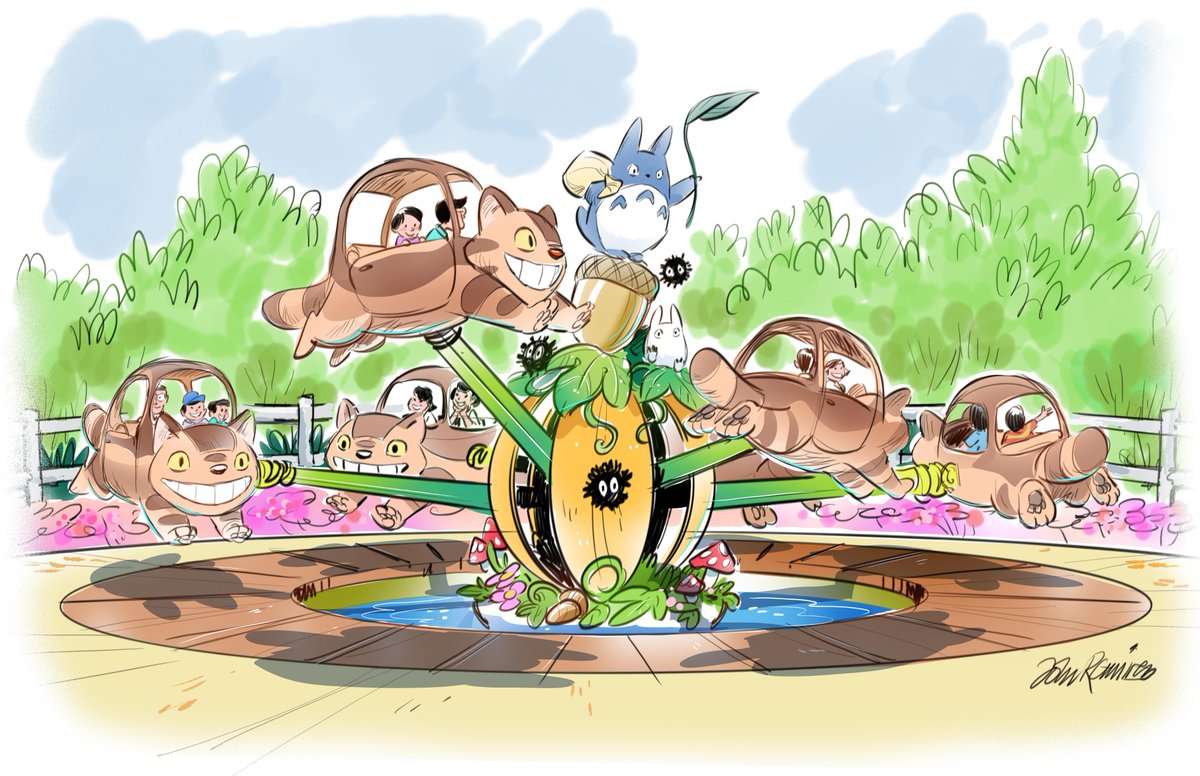 #ghiblipark could use this ride! <a href="/JP_GHIBLI/">スタジオジブリ Studio Ghibli Fan Account</a>