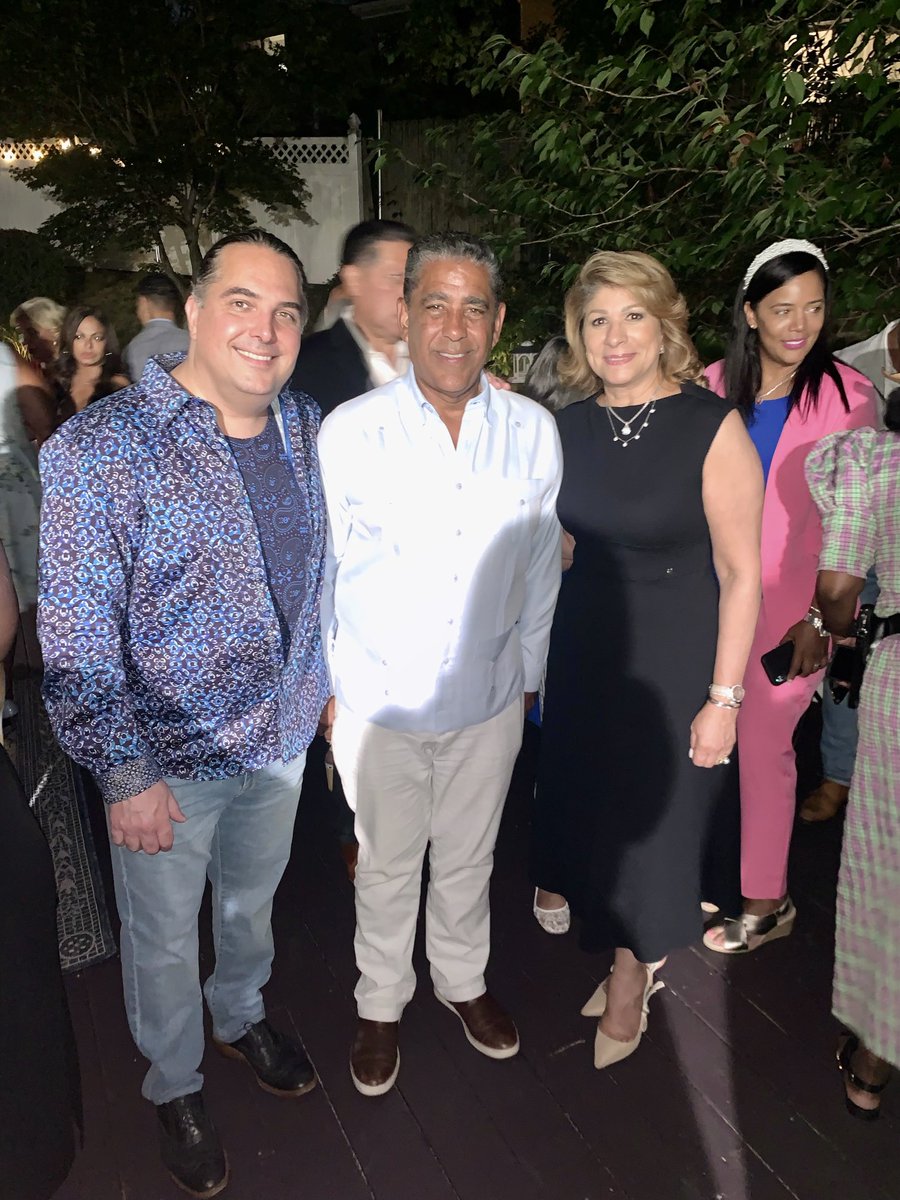 Matt_Daus's tweet photo. My Friends Congress Member Adriano Espaillat &amp; Cira Angeles Enjoying the Last Days of Summer Together! https://t.co/aQOx2muTPS