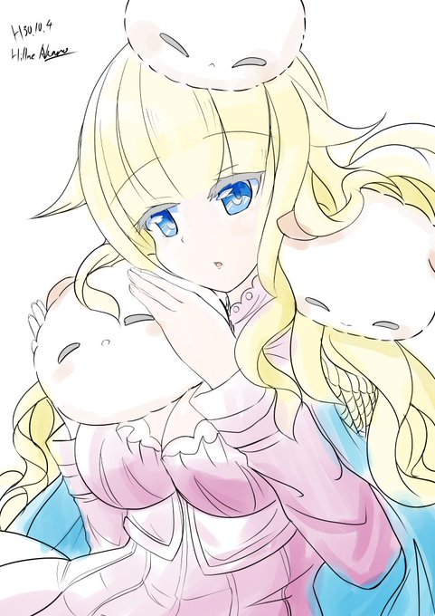 #最近フォローした方は知らない過去絵を晒す
このへん……? 