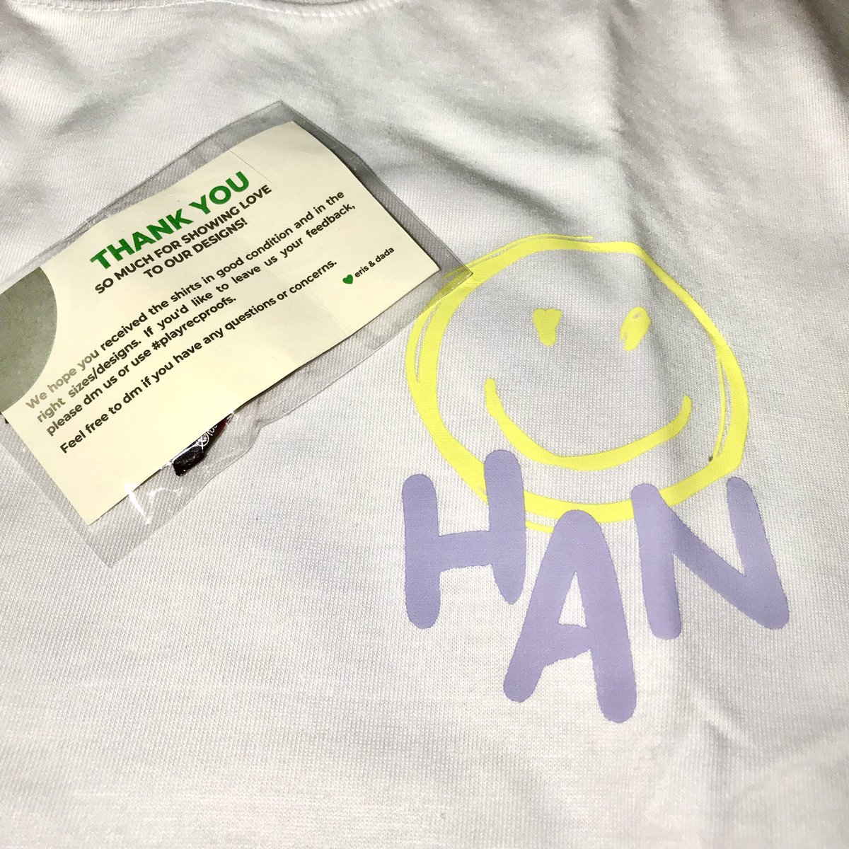 minsungins's tweet photo. the shirt is here! thank you so much @seunglixxies for being responsive po sa queries ko <333 i love the shirt so much #playrecproofs https://t.co/24vZjeLgeX