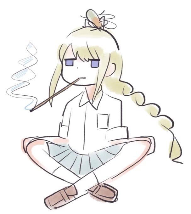 That's fucking incense you asshole 