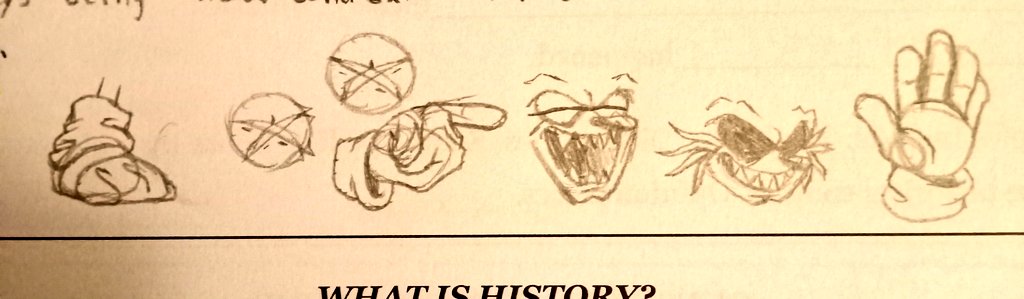 VancyNo's tweet photo. School doodles https://t.co/J6ZpyiRIIV