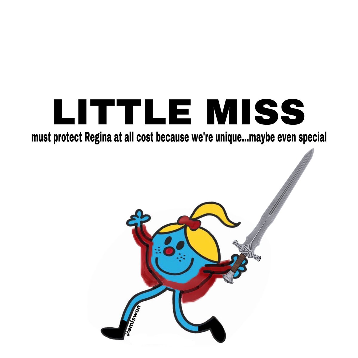 Emiswen_'s tweet photo. LITTLE MISS SWAN QUEEN 🦢👸🏻🍎🗡 #SQ #SWANQUEEN #REGINAMILLS #EMMASWAN #OUAT https://t.co/McKU5MYXa3