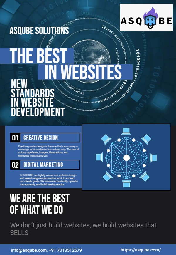 AsqubeWeb's tweet image. We are a new Web Development firm. Young talent. With vast industry experience. 
asqube.com 
info@asqube.com
+91 7013512579

#webdevelopment #webseries #WebsiteDesign #websitedevelopment #asqube #mobileappdevelopment #mobileappdevelopmentcompany #seo #leadgeneration
