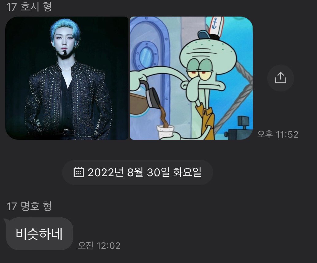 sounds_of_cheol's tweet photo. a glimpse of seventeen's group chat.. https://t.co/QHS7H970hC