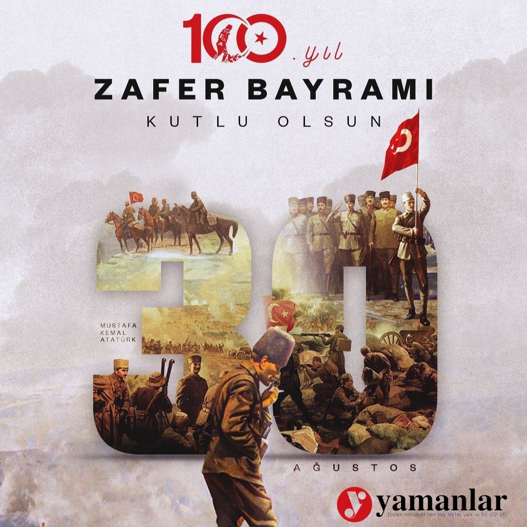 Kurtuluş Savaşı’nın mutlak zaferi için işgalcilere Dumlupınar’da son ve kesin darbeyi vuran, Büyük Önder Mustafa Kemal Atatürk ve silah arkadaşlarının, bir milletin kaderini değiştirdiği Büyük Taarruz 100 yaşında. Tüm milli mücadele kahramanlarımızı saygı ve rahmetle anıyoruz!