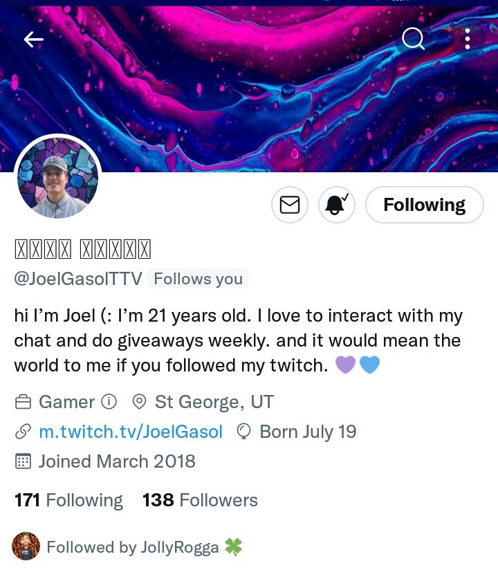 JustDGK's tweet photo. Give a follow @JoelGasolTTV say hi and lime his stuff #smashthat🔔
♦🎩💀 https://t.co/LsusVKt6dj