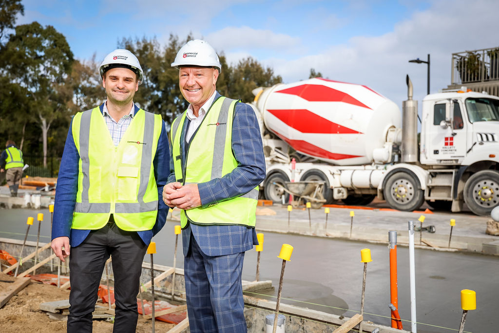 Huge excitement at WEST today as we poured the slab for a new townhouse we’re delivering as part of our ongoing support for @Varietysa. Once built, the house will be auctioned and we’ll be donating all profits to help Variety continue their great work for SA families.