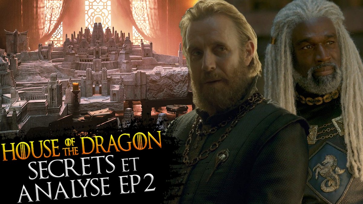 Mestre_Thibaut's tweet photo. L'analyse de l'épisode 2 d'#HouseOfTheDragon est dispo ! Un épisode très politique où Otto Hightower et Corlys Velaryon cherchent à placer leurs pions...

RT si tu as aimé l'épisode 🤩

➡️ https://t.co/jJYKNoiYsJ https://t.co/2PbI506Ry0