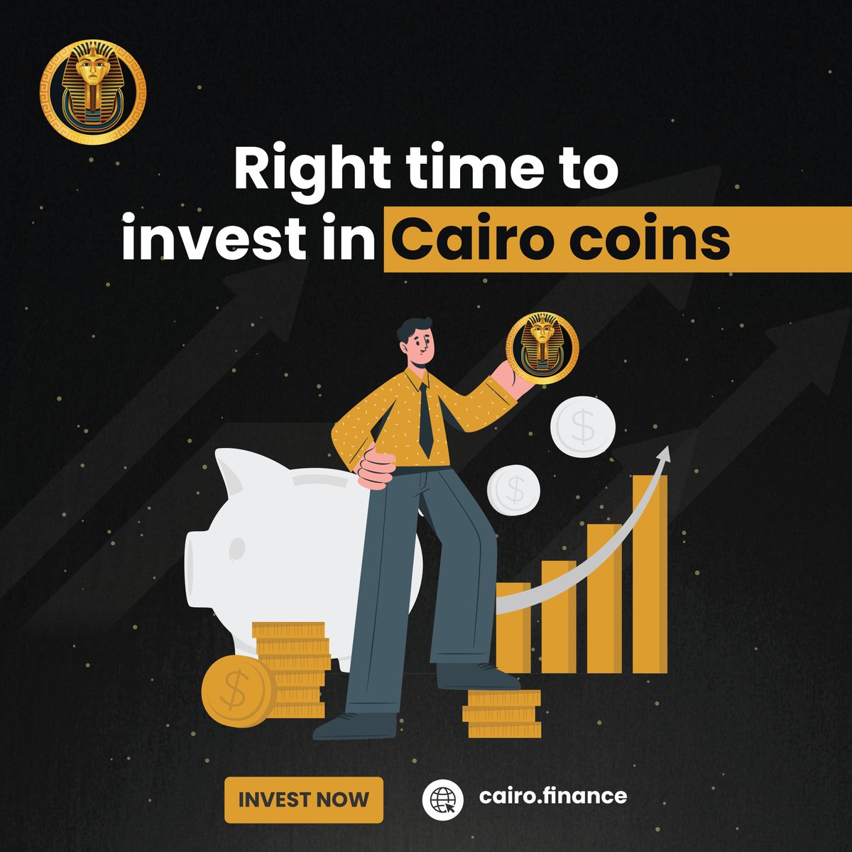 CairoFinance's tweet image. Cairo is a Yield Optimizer with his own deflationary staking system that focuses on safety and auto compounds crypto assets for the best APYs through the Binance Smart Chain. 
Now it's the right time to invest in Cairo tokens and get benefits.
#WWERaw #PatienceWithMarcus #Antifa