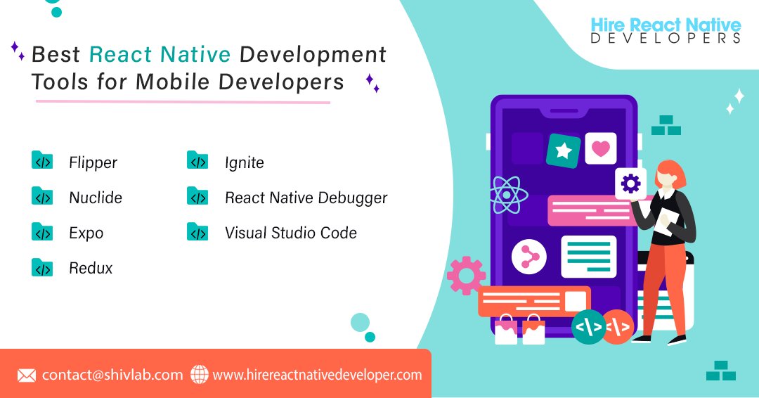reactdevelopers's tweet photo. Best React Native Development Tools for Mobile Developers. #hirereactnativedevelopers #developmenttools #tools #apptools #mobileapp #appdevelopment #mobileappdevelopment #mobileapps #ReactNative #Visualstudiocode #debugger #reactnativeapp #ReactNativeDevelopment https://t.co/RpuVojISF1