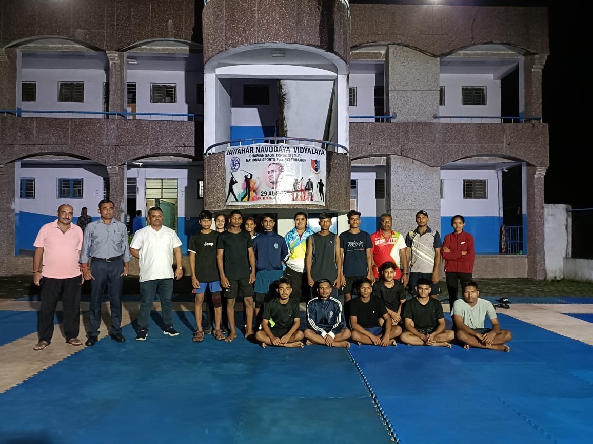 fourmpctr's tweet photo. National Sports Day Celebration 29 Aug 2022 By JNV Dindori https://t.co/3L0cbSpQIq