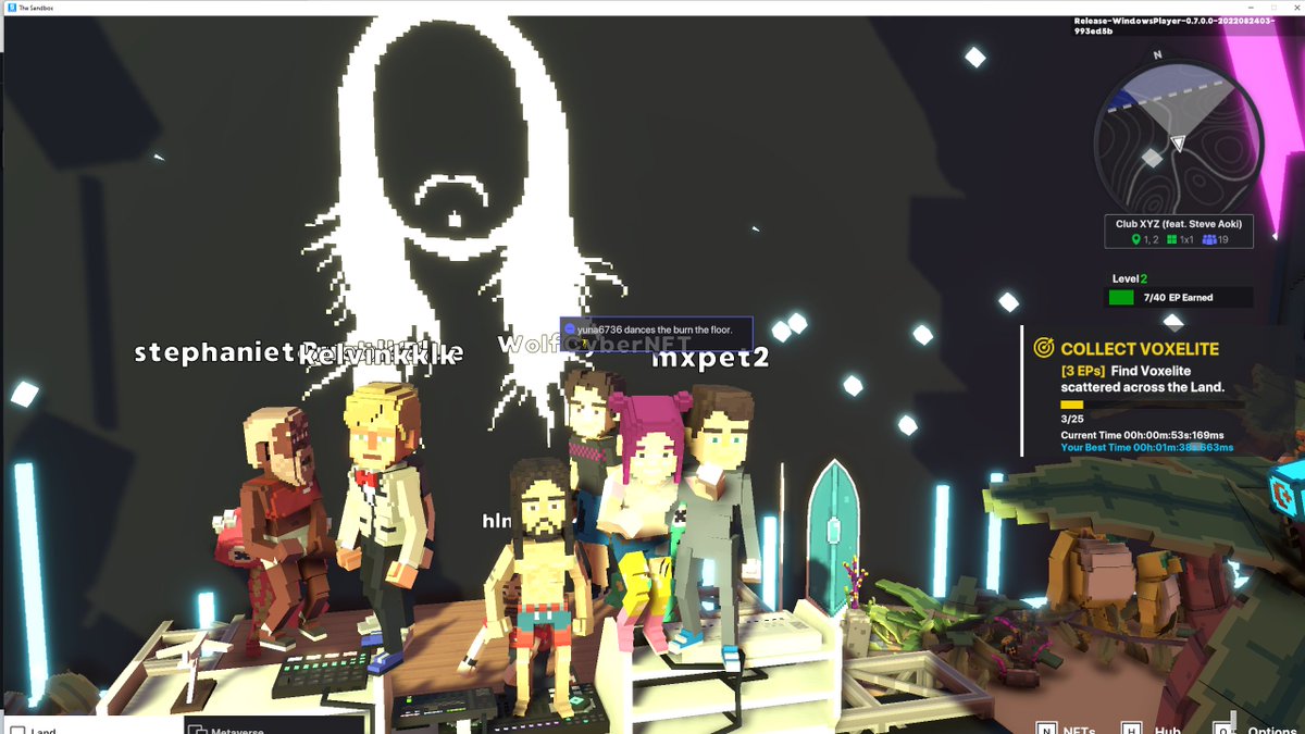 yuna6736's tweet photo. @TheSandboxGame @steveaoki I just participated in the #SandboxAlphaS3Giveaway for a chance to win 500 SAND! On stage with Steve Aoki, check out my screenshot below!
👇 https://t.co/en21pLS3nk