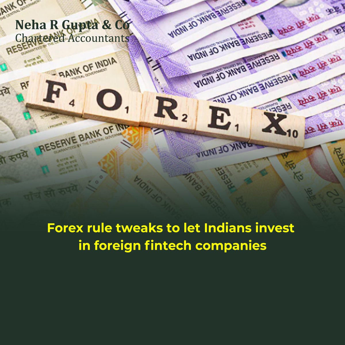 NehaRGuptaCo's tweet photo. The amendments to foreign exchange rules notified by the Centre on Monday have cleared the decks for Indian entrepreneurs and wealthy investors looking to put money in foreign fintech companies.

Follow @NehaRGuptaCo for more
Stay tuned for all the updates https://t.co/rZBxaaPSFh