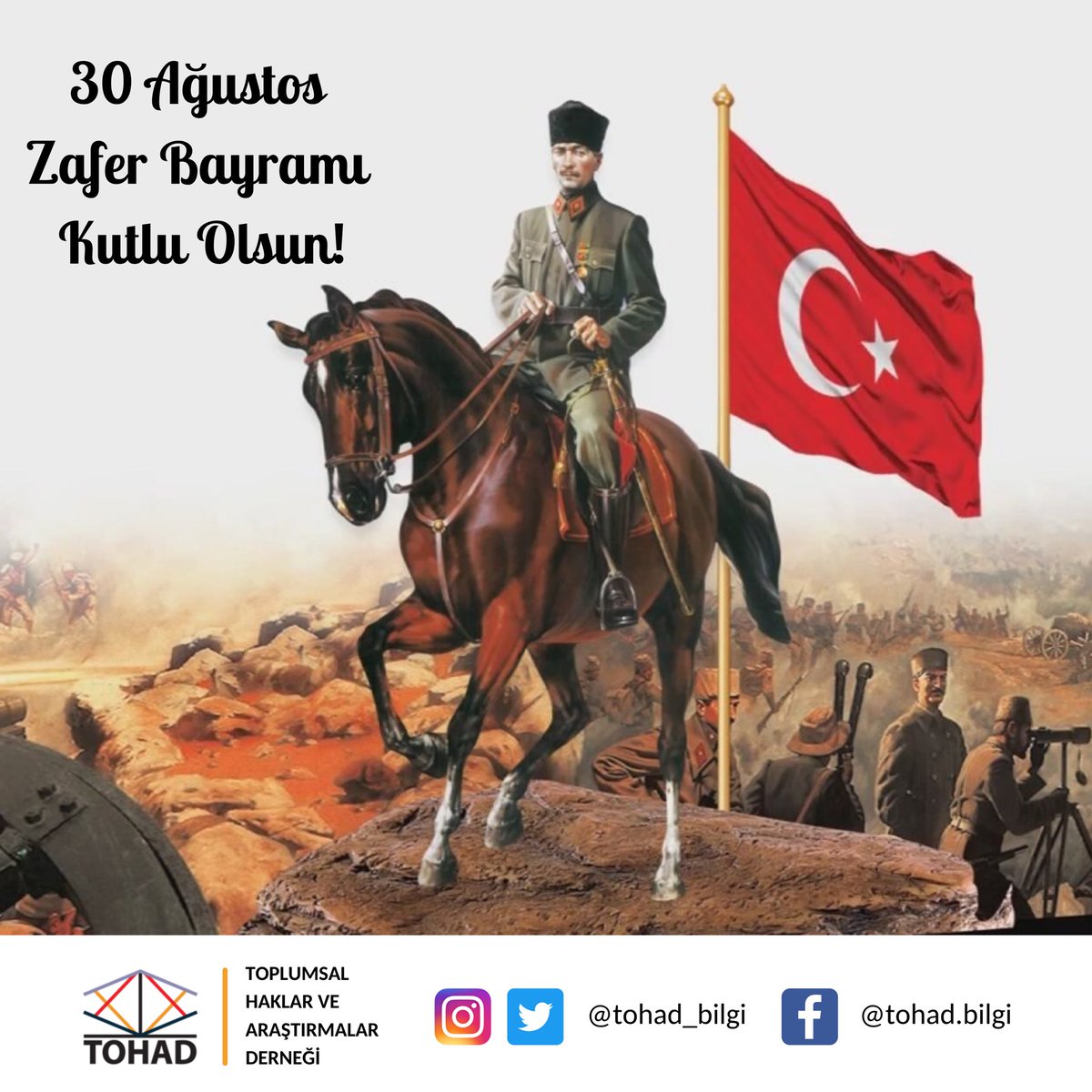 Büyük Taarruz’un zaferle sonuçlandığı 30 Ağustos’un 100. yılı kutlu olsun! 

#zaferbayramı #30ağustoszaferbayramı #büyüktaarruz #30ağustos #zafer