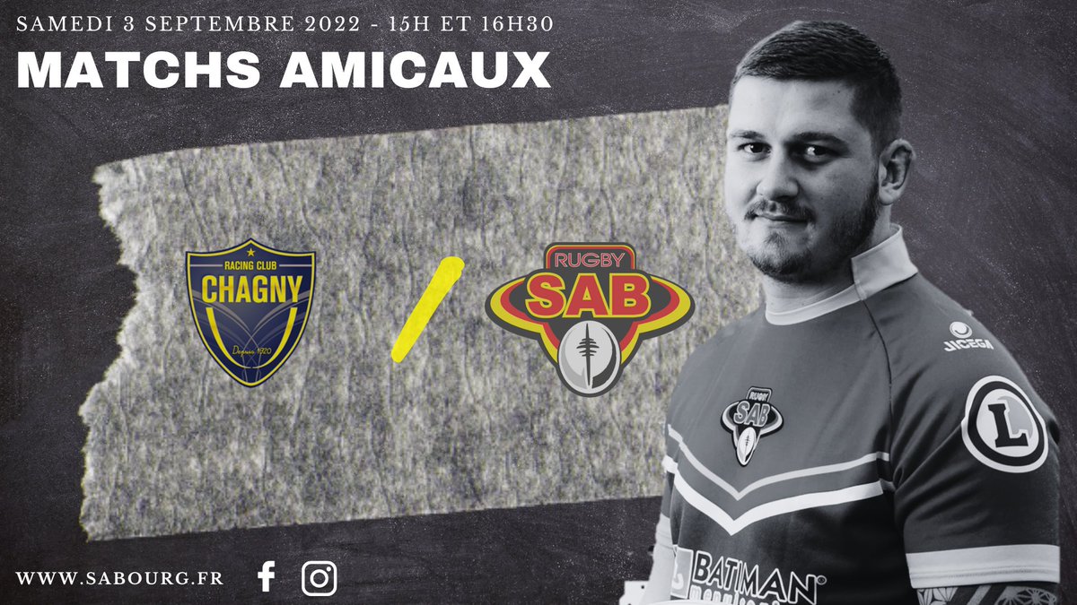 Direction la Bourgogne samedi pour les #sangetor à #chagny pour leur 2nde rencontre de préparation !