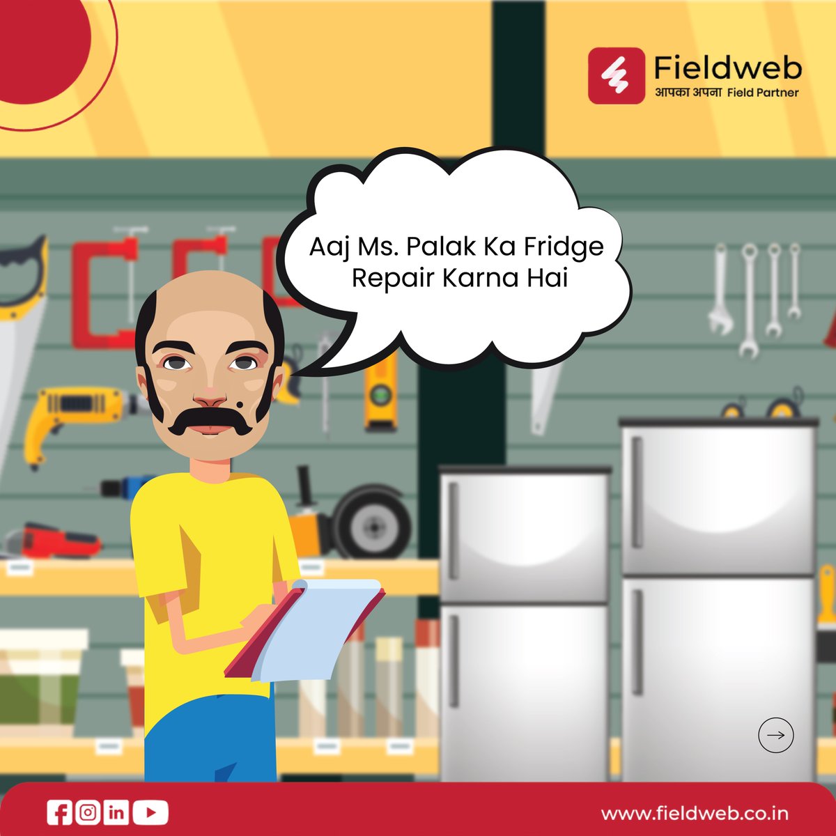 field_web's tweet image. Make sure that no more Palaks’ in your customer list get disappointed by your late or missed customer service.
Download FieldWeb now: bit.ly/3bbcmDO

#business #fieldweb #digitalart #SoftwareEngineer #INDvsPAK #NationalSportsDay #teleticket #Jinek #businessgrowth