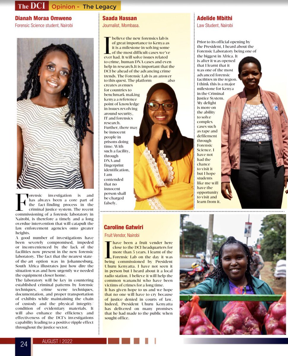 DCI_Kenya's tweet photo. In keeping with its mandate of coordinating, planning and executing the communication of DCI’s policies and programs, the dedicated Comms team led by DCI’s head of Corporate Communications &amp; Public Affairs, Inspector Mike Mugo, has packaged an 88-page https://t.co/pfVv9PDaVn