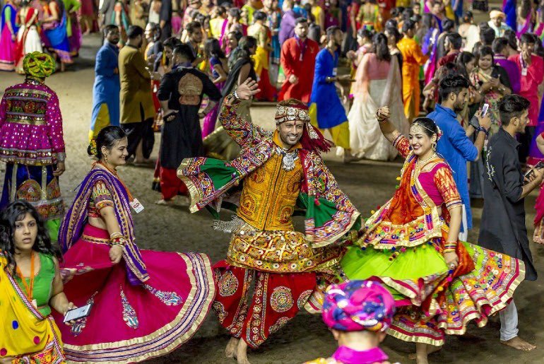 Gujarat's famed traditional dance form Garba has been nominated by India for inclusion in the UNESCO's intangible cultural heritage list.
India currently has 14 Intangible Cultural Heritage elements inscribed on this list, including Ramlila,Vedic Chants,Kumbh Mela,Durga Puja.