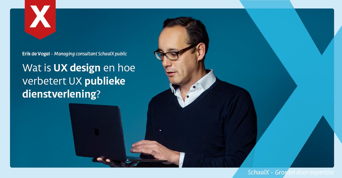Om dienstverlening te verbeteren, roepen overheden en gemeentes steeds vaker de hulp in van UX designers. 

Grote kans dat jij vroeg of laat met een UX’er gaat samenwerken! 🤝 

Daarom neemt Erik je mee in UX design en hoe het communicatie versterkt. 👉 bit.ly/3Ribv3V