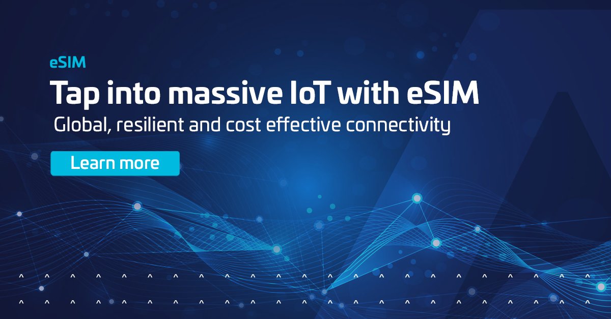 Do you want to learn how to tap into massive #IoT with #eSIM? We reveal the new commercial opportunities for global #connectivity service providers of all sizes 
➡️ thls.co/xmu950Kr9rQ