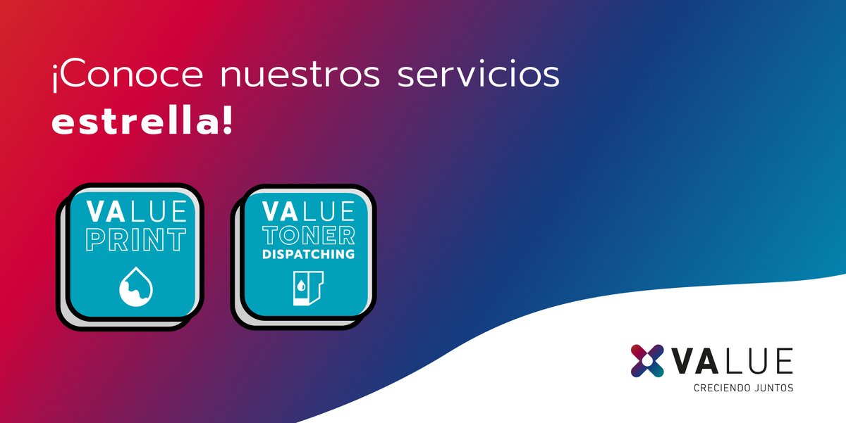 Value_Creciendo's tweet photo. #ValuePrint + #TonerDispatching = WIN WIN 🏆
Nuestros servicios estrella incluyen financiación y flexibilidad de pagos, renting con el cliente final, servicio de montaje y retirada de equipos y gestión del catálogo de recursos de @KYOCERA_DS_ES.
+Info ▶️ https://t.co/O0gDUNIZuA https://t.co/Lp9naOBKuu