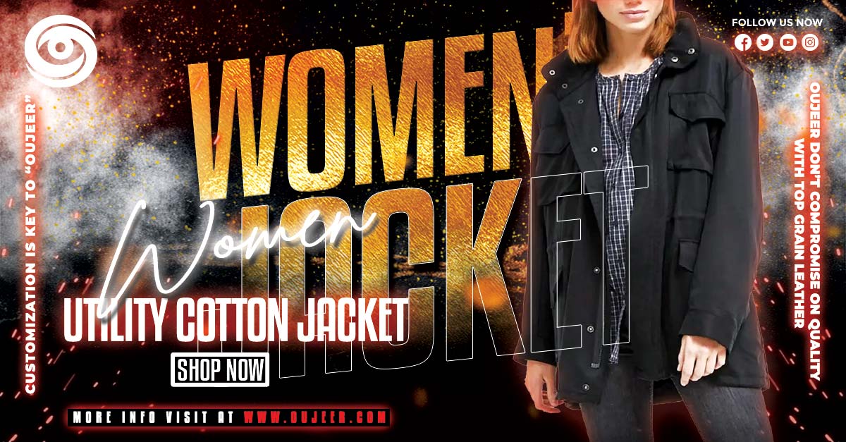 oujeer's tweet image. Women Utility Cotton Jacket

Shop Now: oujeer.com/product/women-…

#womenutilitycottonjacket #womenutilityjacket #utilityjacket #cottonjacket #blackcottonjacket #blackjacket #cotton #jacket #womenjacketcollections #oujeer
