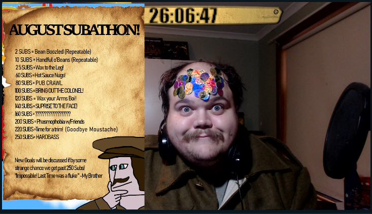 CajernspiceYT's tweet photo. Well shit... I've become a solar panel of stickers! Chat went nuts!

#twitch #twitchtv #TwitchStreamers #twitchaffiliate  #pathtopartner #sunathon

https://t.co/QUrNLICDEG https://t.co/5UeHm1itfM
