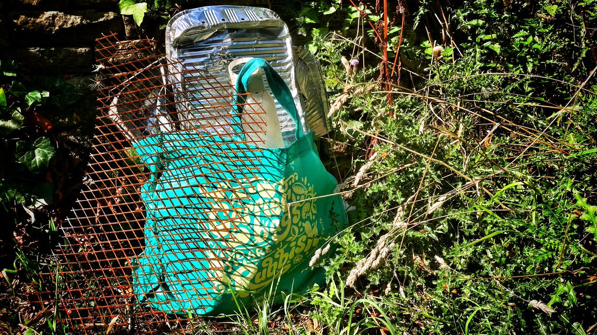 @WalkRunRideShf @peakdistrict @OutsideShop @shftelegraph @SheffLitterPick @PeakDistrictNT @CPRE @FriendsLoxley @PeakChief @movemoresheff @SteelCtyStrider @KeepBritainTidy @KoftheP @RecoveryNature @WildSheffield Dumped on the route of the Peak District Boundary Walk at Smallfield Lane, Low Bradfield: two used BBQs and a bag full of booze bottles. How hard would it have been for the party-goers to take this stuff home? We’ve done the job for them and taken it to Deepcar recycling centre.