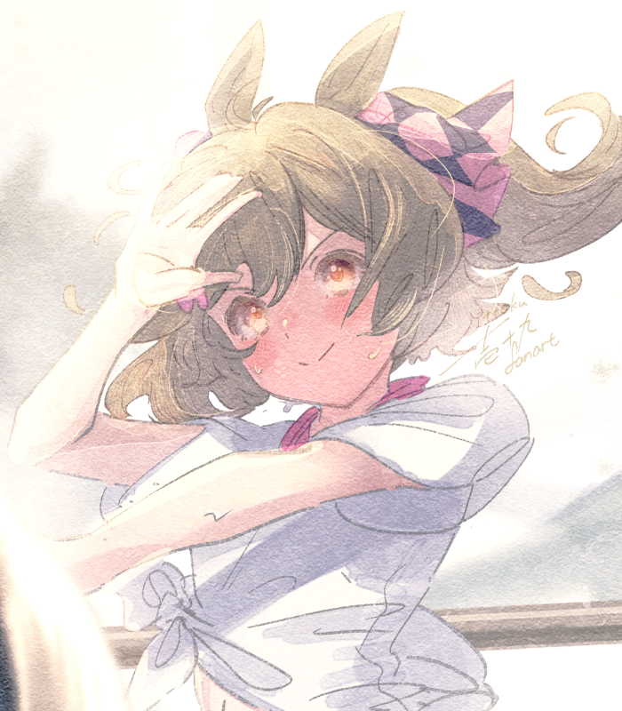 「ファル子お顔アップ 」|壱十九 / illustratorのイラスト