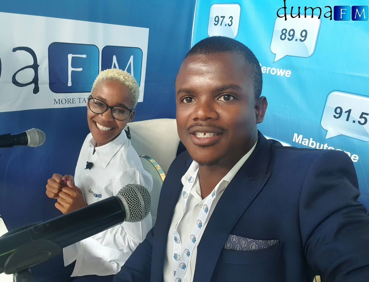 DumaFMRadio's tweet photo. Team Duma FM in action at Ditshupo Hall
@BotlheJane
@sirleatile
#consumerfair
#MoreTalkMoreMusic
#BroadcastPartner https://t.co/1tW22xjbt5