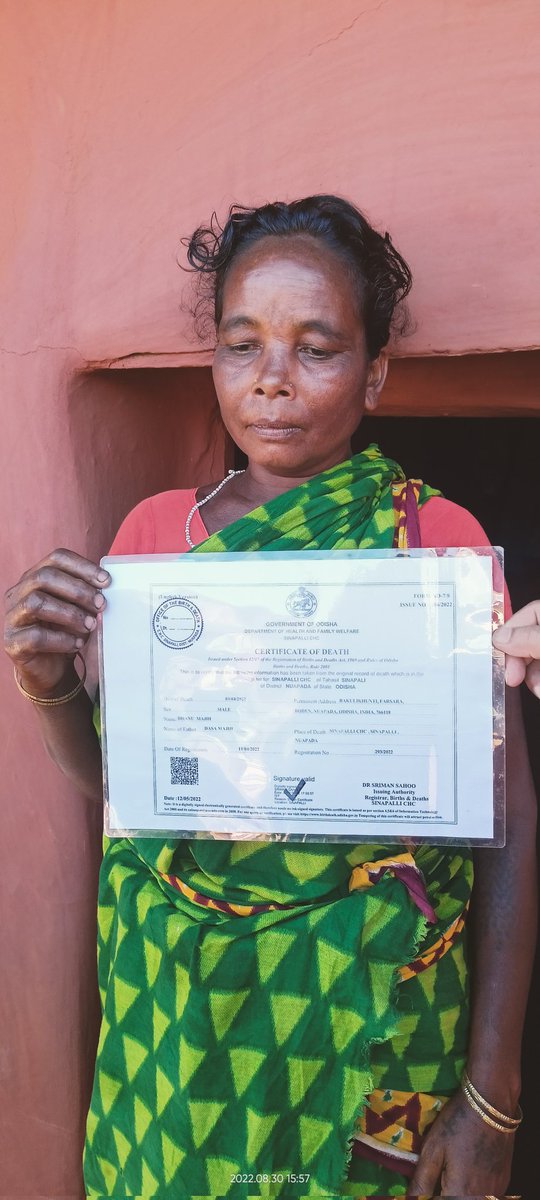 ajitkhariar's tweet photo. Kanti Majhi of Baklikhunti vill of Farsara GP is yet to get OAP. A daily wage worker, facing hardship to manage family with 2 children. Doesn't have a pucca house. The target of PMAY being delayed, such families are living in very difficult situations. @DM_Nuapada @MoSarkar5T https://t.co/D3skjxigmh