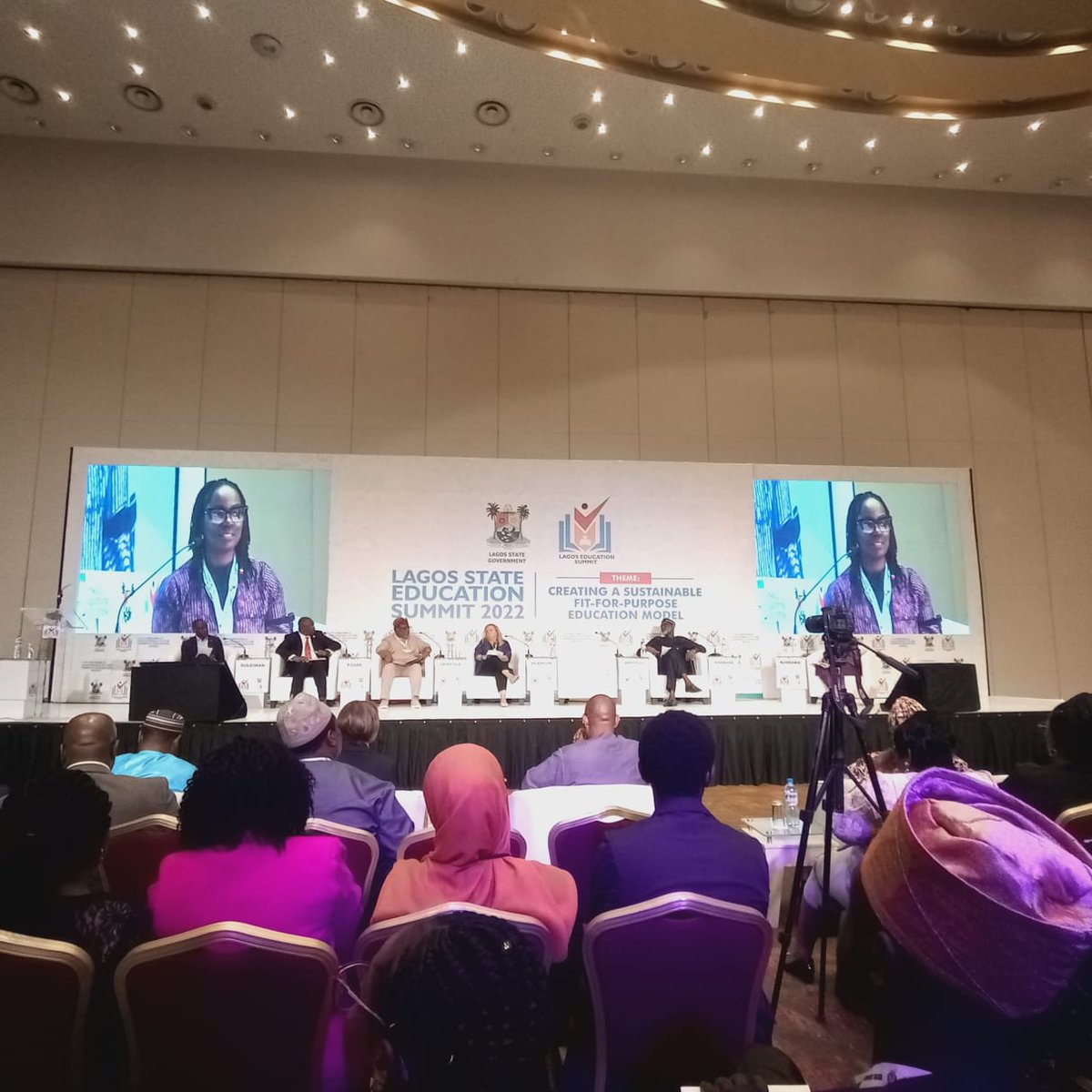 Dashboardng's tweet photo. Panel session ongoing at the #LagosEducationSummit https://t.co/je3pAFSFJX