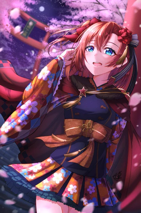 #今月描いた絵を晒そうほのちか 