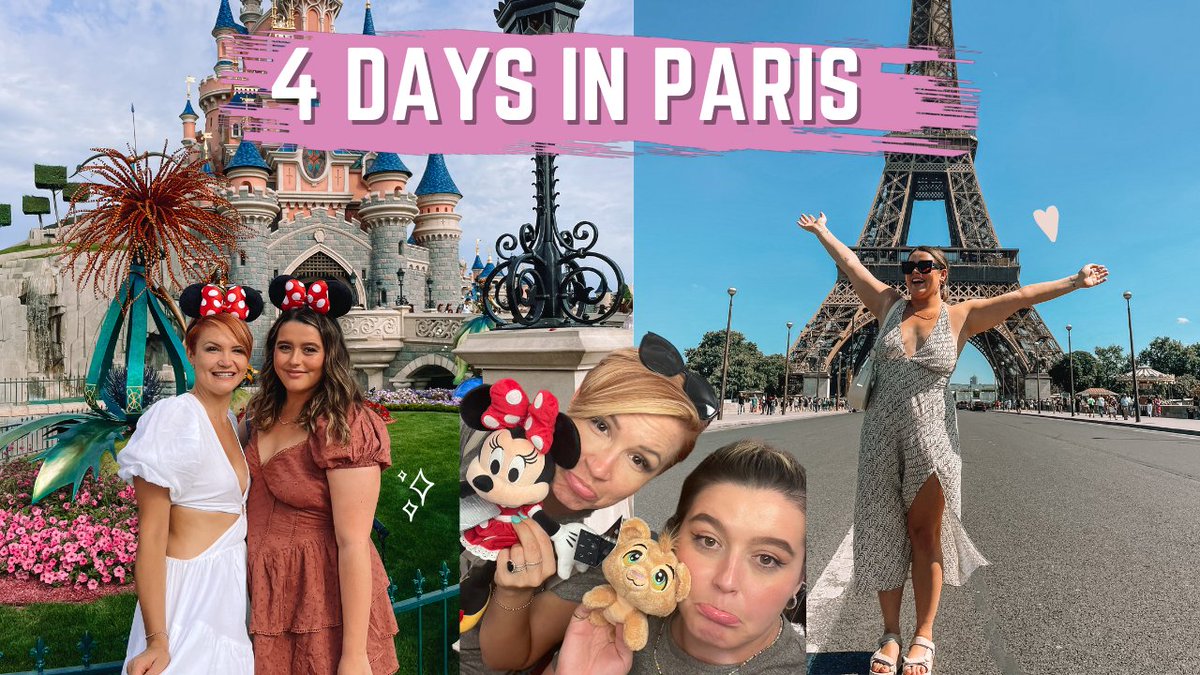 4 DAYS IN PARIS | VLOG | ft. Disneyland youtu.be/eiu3YX3fEiw